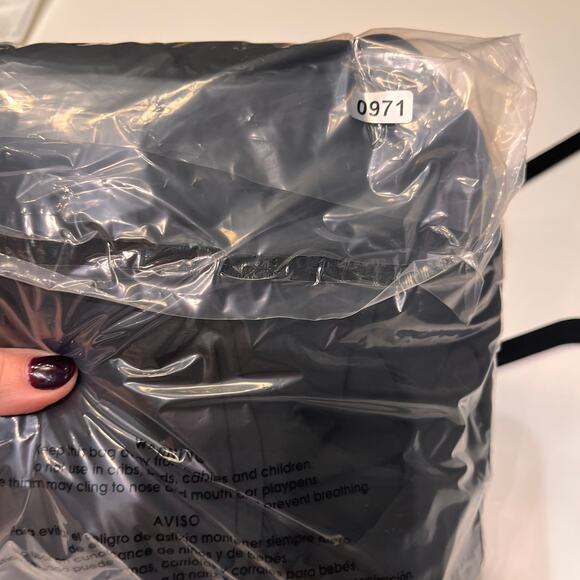 BCBGMaxAzria Black Chiffon One Shoulder Maxi Dress Sz 2 - Picture 9 of 9